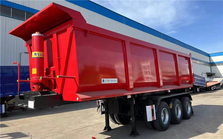 35 Cubic Dump Semi Trailer for Sale In Tanzania