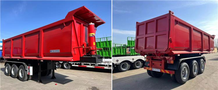 35 Cubic Dump Semi Trailer for Sale In Tanzania