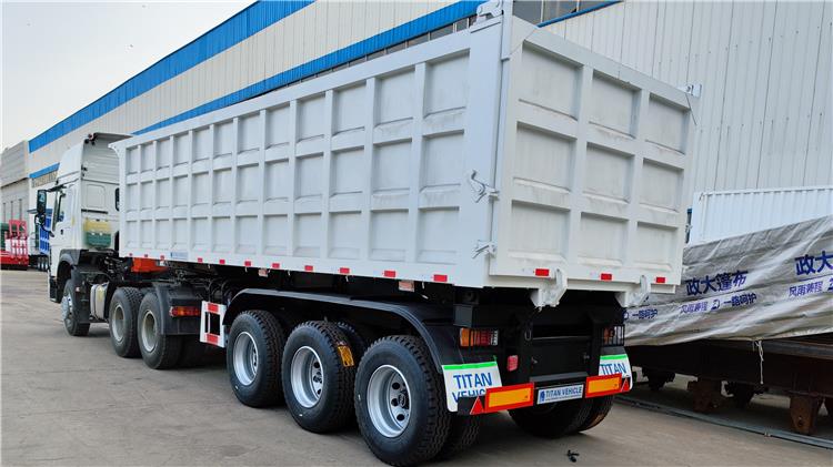 Tri Axle 35CBM Tipper Trailer for Sale In Namibia