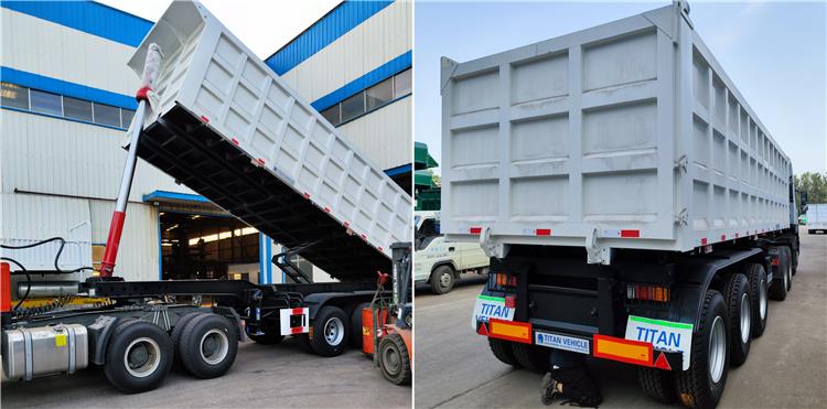 Tri Axle 35CBM Tipper Trailer for Sale In Namibia