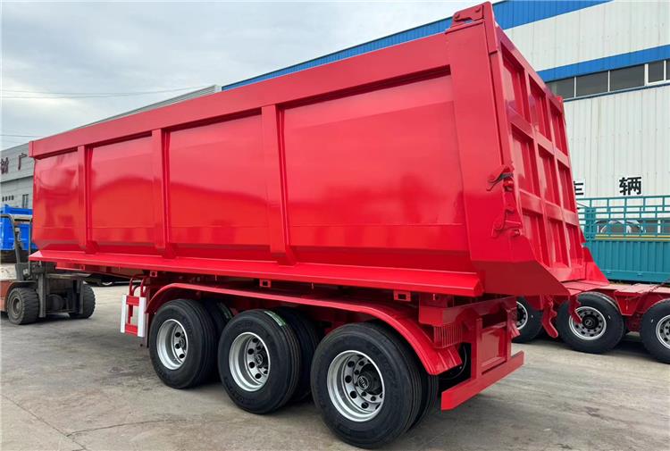 30 CBM Semi Tipper Trailer will be sent to Tanzania