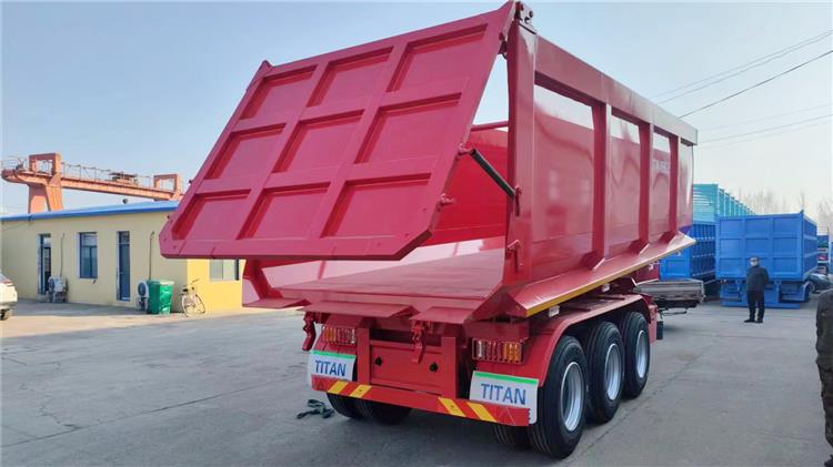 30 CBM Semi Tipper Trailer will be sent to Tanzania