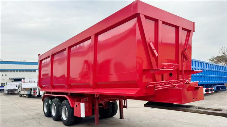 30 CBM Semi Tipper Trailer will be sent to Tanzania