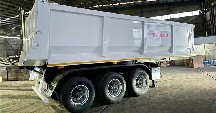 U Shape 30CBM Dump Semi Trailer for Sale In Nigeria