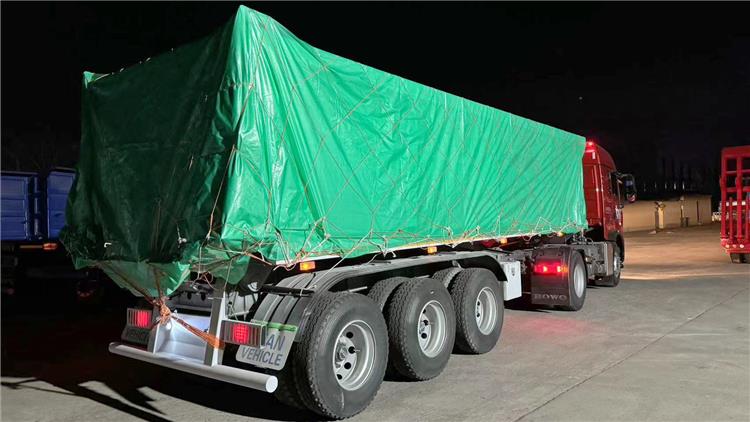 U Shape 30CBM Dump Semi Trailer for Sale In Nigeria