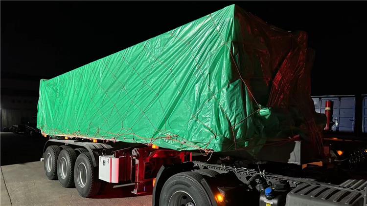 U Shape 30CBM Dump Semi Trailer for Sale In Nigeria