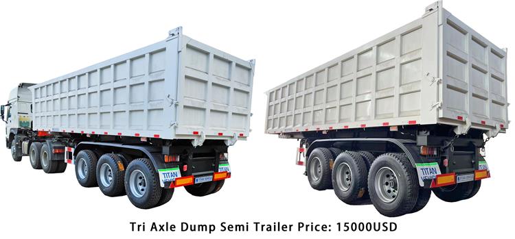 Semi Dump Trailer VS Dump Truck - What Are The Different Types of Semi Dump Trailer