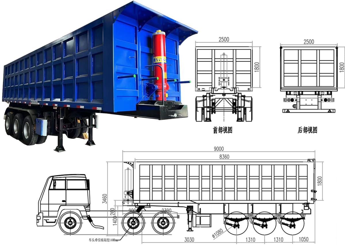 What Types of Semi Tipper Trailer?