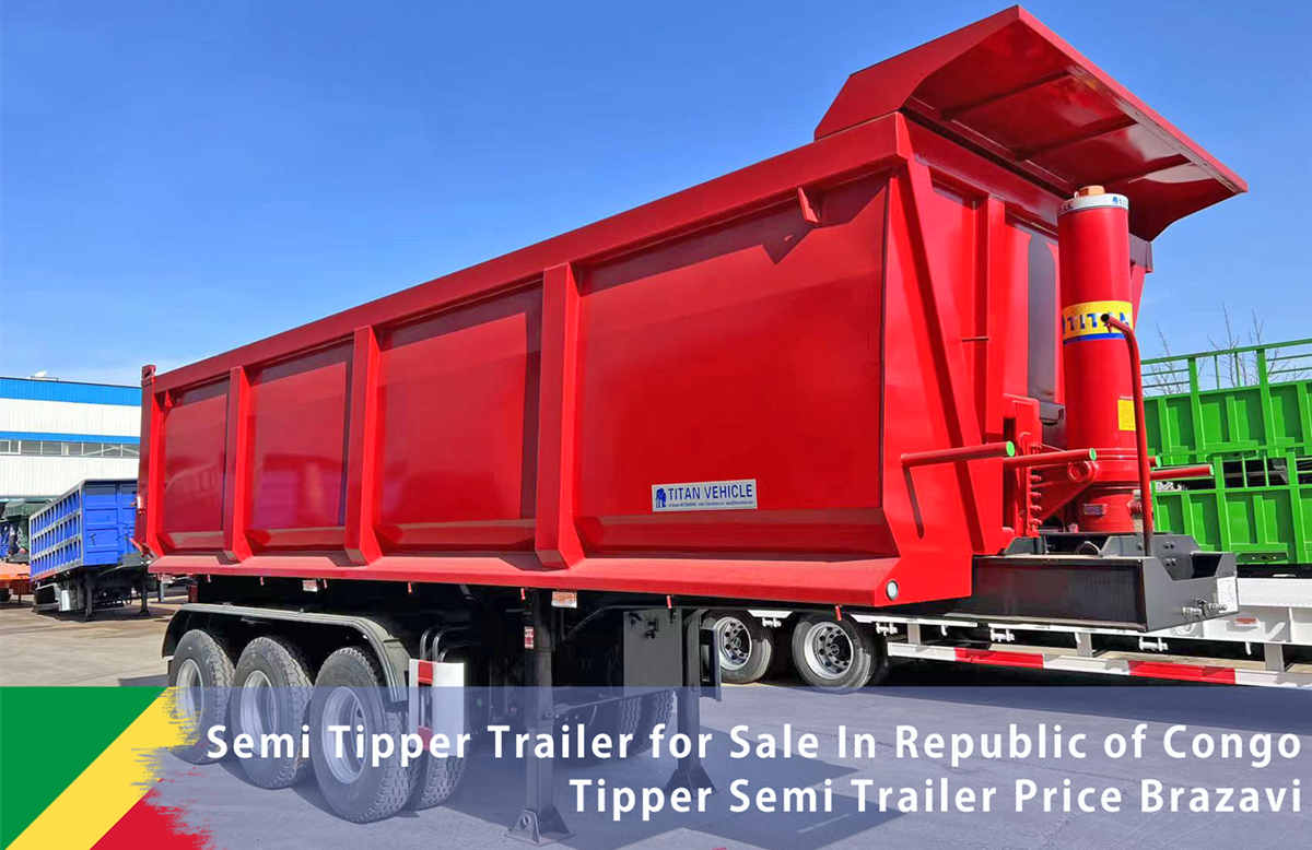 Precautions for Lifting Semi Tipper Trailer for Sale