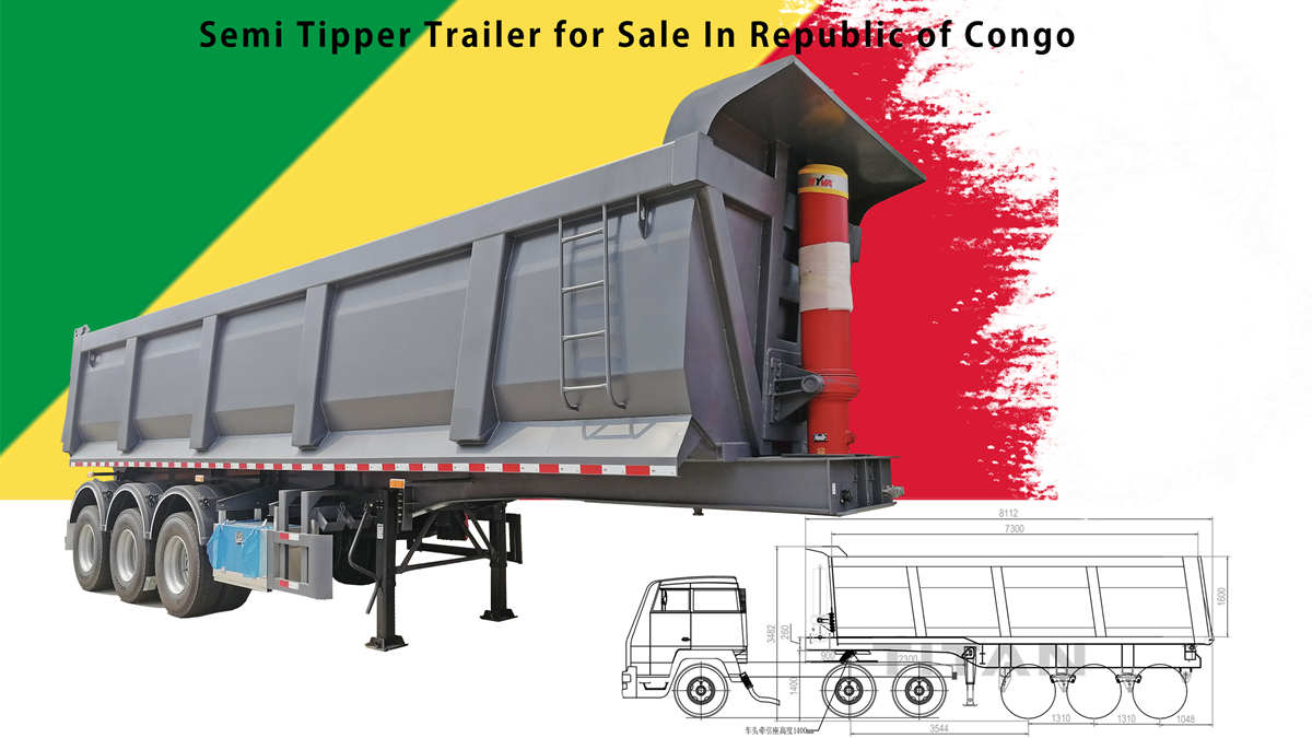 How to Choose a Semi Tipper Trailer for Sale In the Republic of Congo