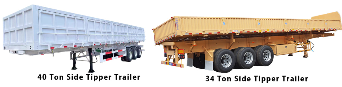 How Many Tons Can a Side Tipper Trailer Carry
