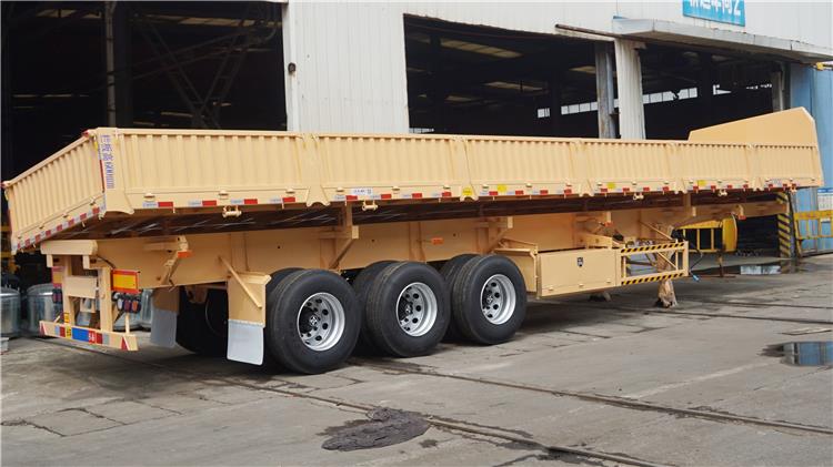 Grain Side Tipper Semi Trailer for Sale In Tanzania