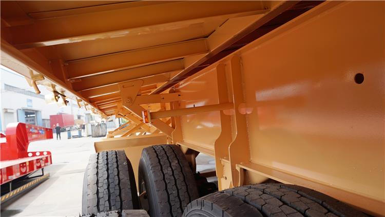 Grain Side Tipper Semi Trailer for Sale In Tanzania