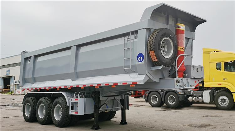 30CBM Tipper Semi Trailer for Sale In Namibia | Price of Tipper Trailer