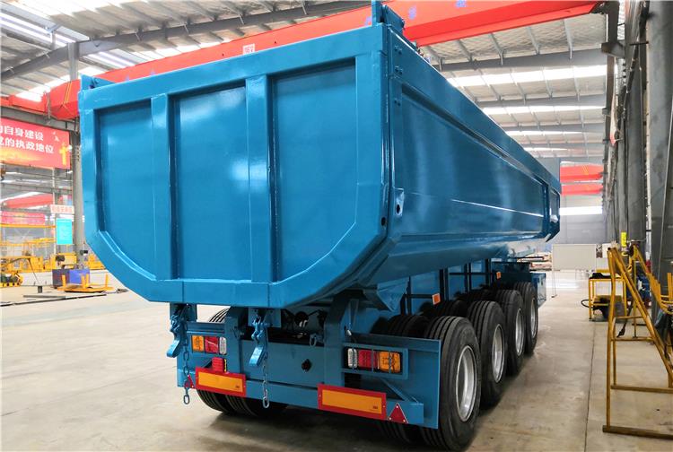 4 Axle 60 Ton Tipper Trailer Manufacturers in Tanzania | New Tipper Price