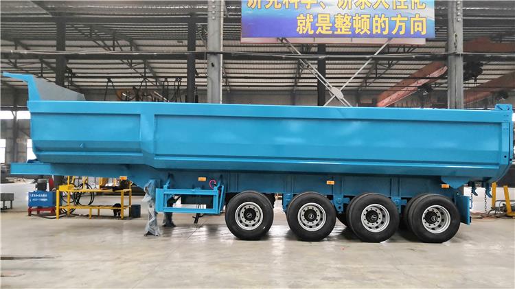 4 Axle 60 Ton Tipper Trailer Manufacturers in Tanzania | New Tipper Price