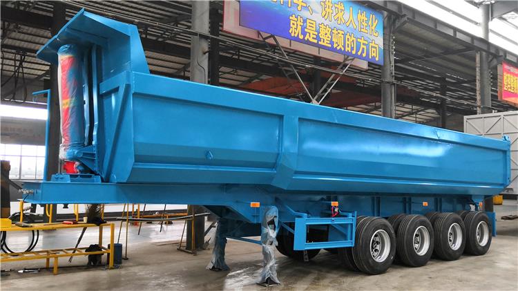 4 Axle 60 Ton Tipper Trailer Manufacturers in Tanzania | New Tipper Price