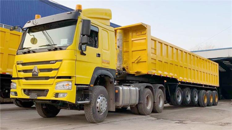 45CBM Tipper Semi Trailer Price In Nigeria | Tipper Tractor Trailer for Sale