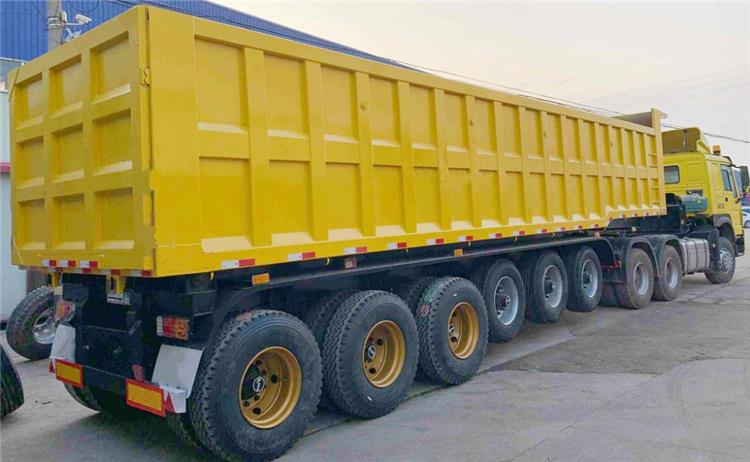 45CBM Tipper Semi Trailer Price In Nigeria | Tipper Tractor Trailer for Sale