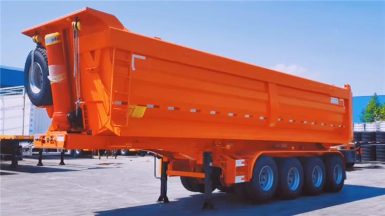 40CBM Semi End Tipper Trailer for Sale In Congo