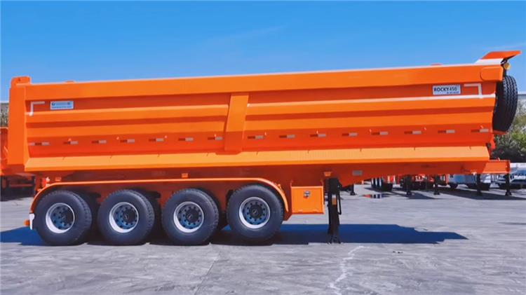 40CBM Semi End Tipper Trailer for Sale In Congo