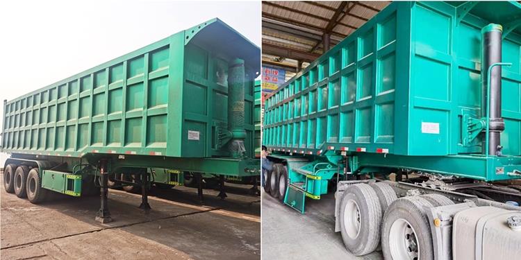 100 Ton Tipper Semi Trailer Price for Sale In Tanzania