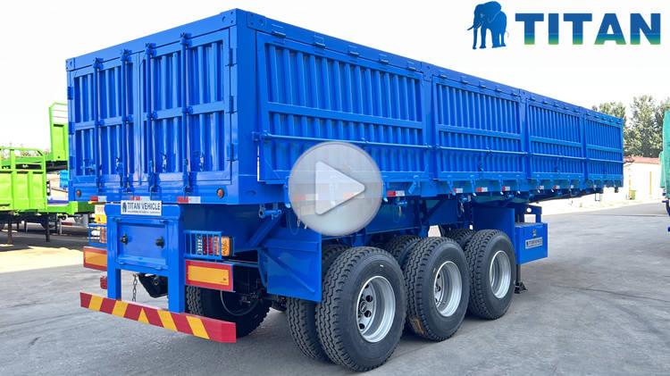 34 Ton Side Dump Trailer for Sale In Trinidad and Tobago