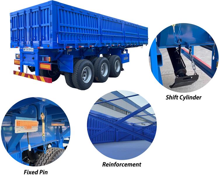 34 Ton Side Dump Trailer for Sale In Trinidad and Tobago