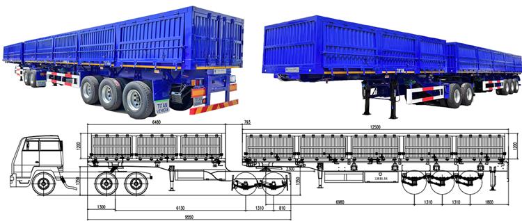 Interlink Side Tipper Trailer for Sale In Mozambique