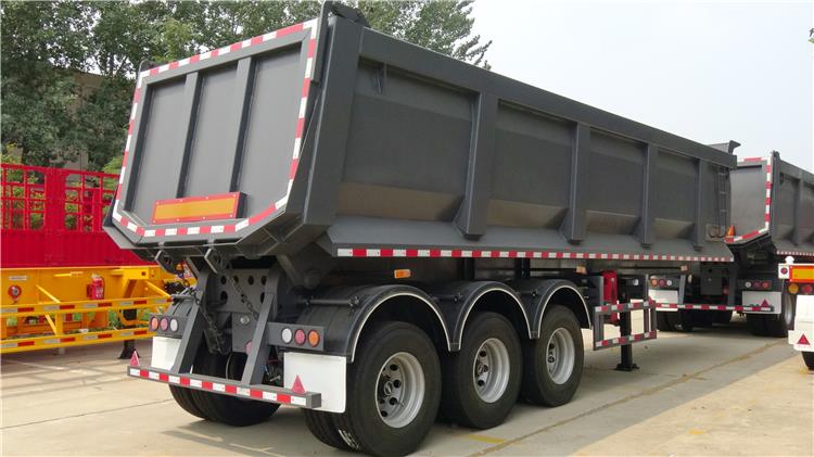 U Shape Rear Dump Semi Trailer for Sale in Guyana | Dump Truck Trailer