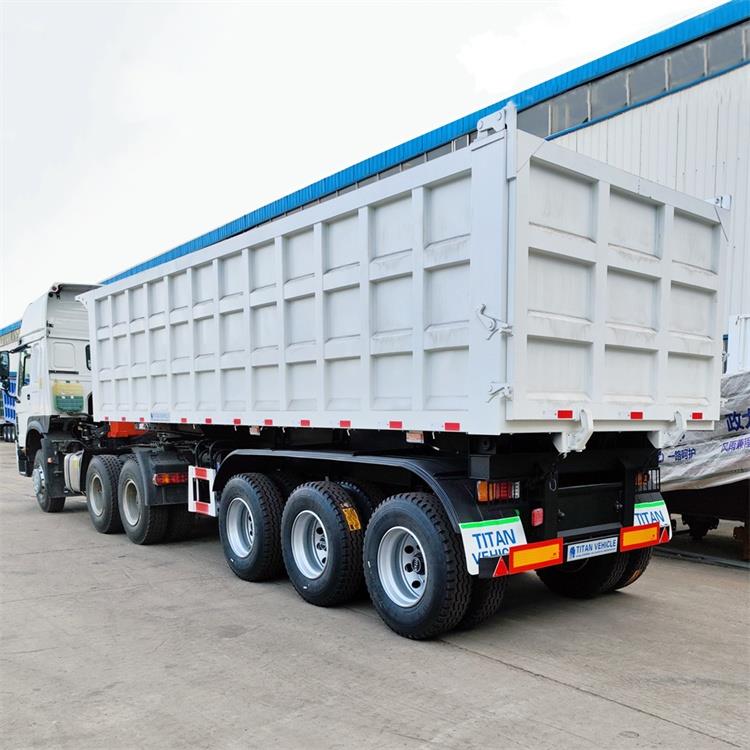 60 Ton Semi End Dump Trailer