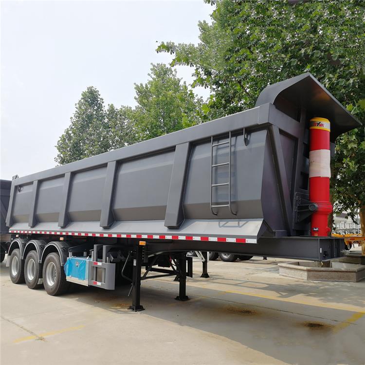 U Shape Rear Dump Semi Trailer