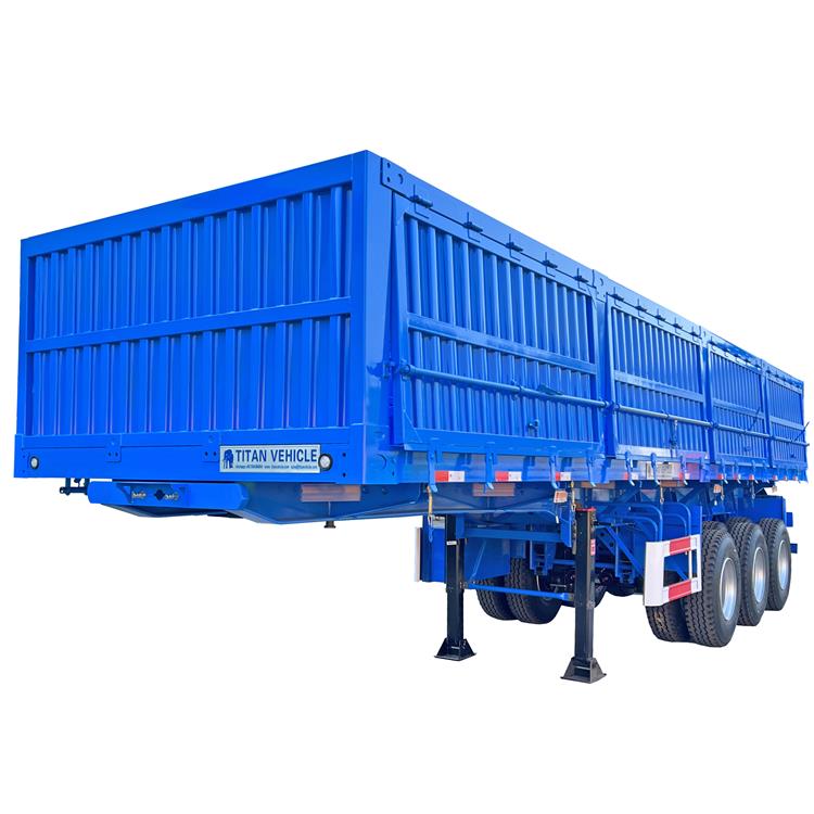 Dropside Side Tipper Semi Trailer