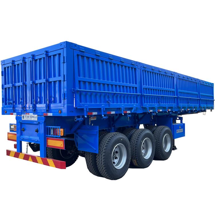 Dropside Side Tipper Semi Trailer