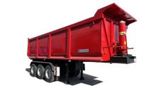 U Shape End Dump Trailer