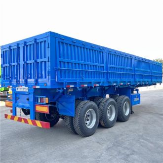 Tri Axle Side Dump Semi Trailer